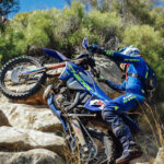 Teodore Kabakchiev earlier on in the day before his crash on the final day of ROA