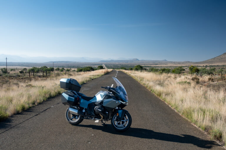 Flying Business Class to George on the BMW R 1300 RT