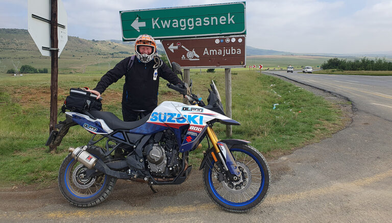 Wakkerstroom Wanderlust On A Suzuki DL800