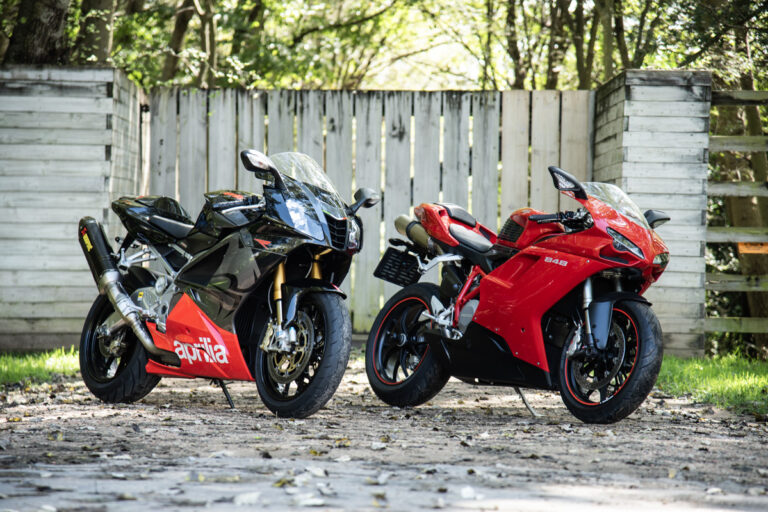 Bikeshop Rivonia Head-to-Head: Aprilia RSV 1000 R vs Ducati 848