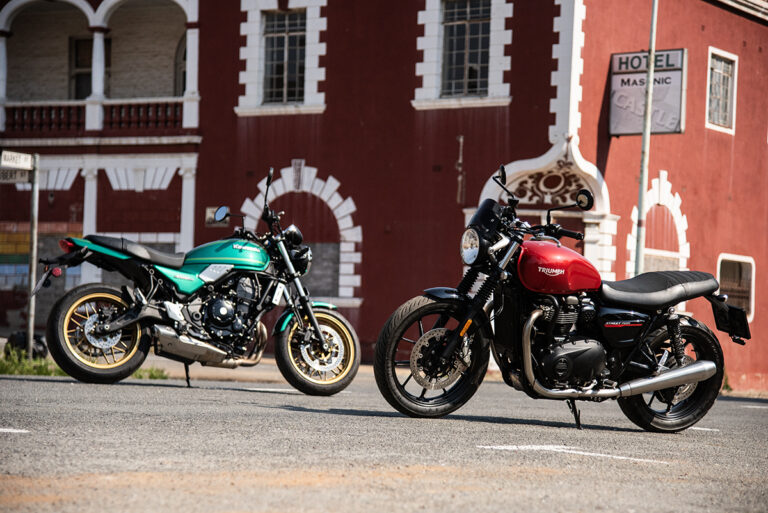 Bikeshop Boksburg Head-To-Head: Triumph Street Twin 900 vs Kawasaki Z650 RS