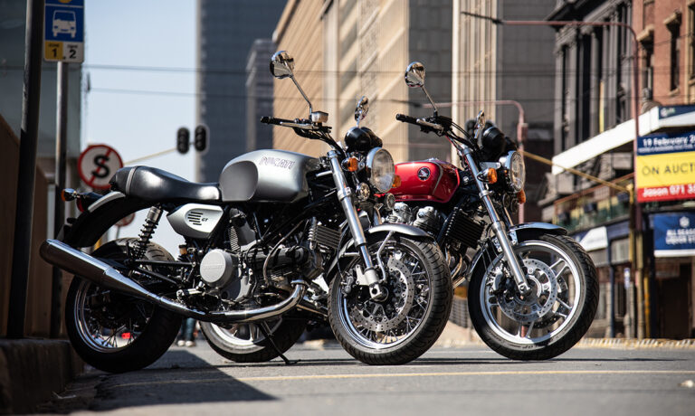 Bikeshop Rivonia Head-to-Head; Ducati GT1000 vs. Honda CB1100