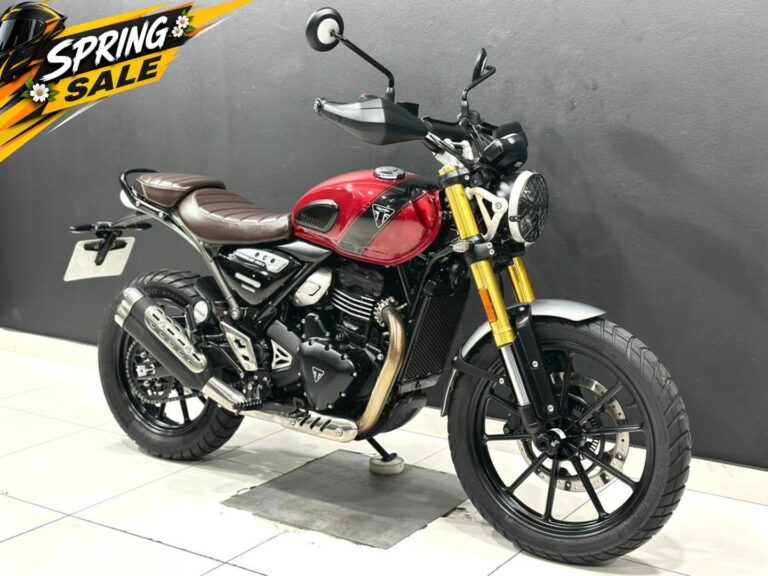 2025 Triumph Scrambler 400X