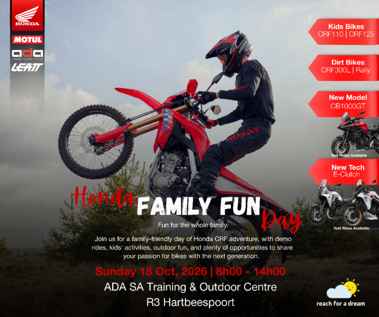Honda Family Fun Day Set for Hartbeespoort